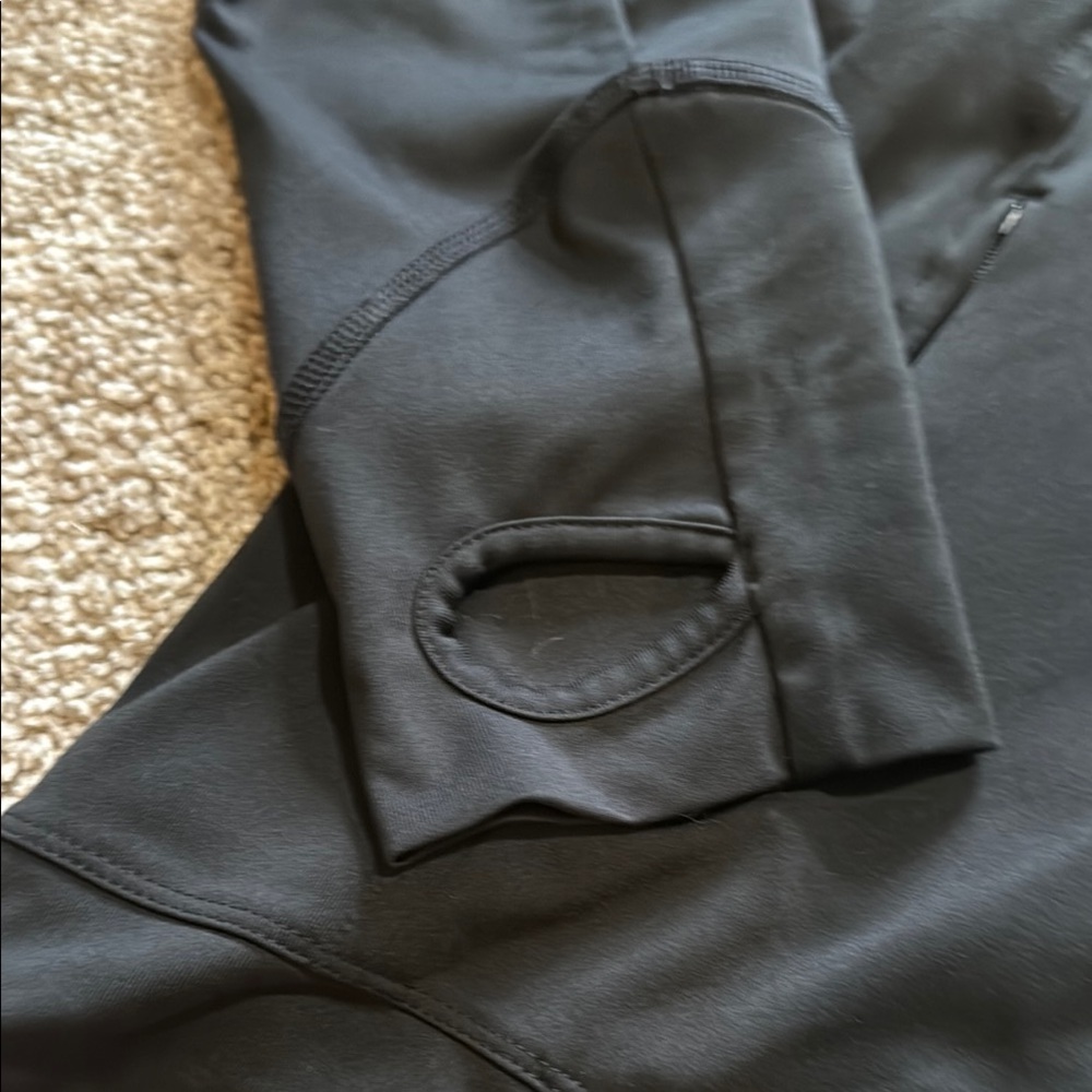 Black Quarter-Zip Pullover - Picture 3 of 3